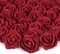 100pcs Burgundy Fake Roses Artificial Flower Foam Rose Heads Bouquets